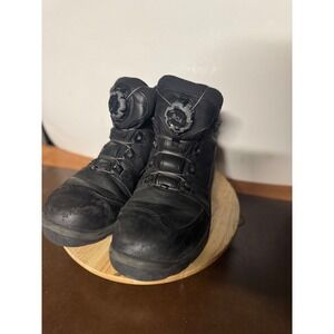 Red Wing Mens Black BOA System Safety Work‎ Boots Size 8.5 M/C EH